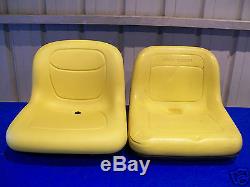 John Deere Yellow Seat For 2210 Compact Tractors With Pivot Style Seat #ni