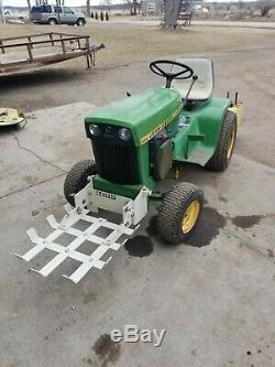 John deere garden tractor brinley guard n cart