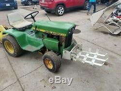 John deere garden tractor brinley guard n cart