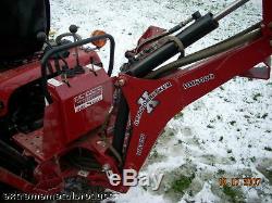 Kubota BX 25, BX 23 BT610 BH75 and Woods Backhoe thumb