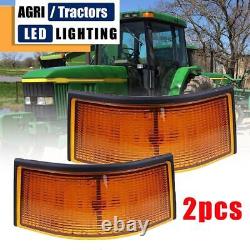 LED Amber Cab Corner Light RE55150 For John Deere Tractors 7210,7410,8300,8400T
