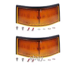 LED Amber Cab Lights For John Deere Tractors 7200, 7400, 7600, RE55150, RE55151