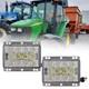 Led Front Headlights For John Deere Tractors 5225, 5325, 5425, 5525, 5625, 5725