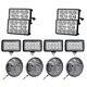 Led Work Light Kit For John Deere Tractors 9000-9000t Series 9300t 9400t+