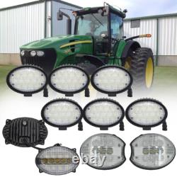 LED Work Lights 10pcs For John Deere Tractors 7630 7720 7730 7820 7830 7920 7930