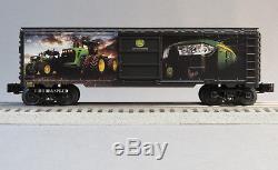 LIONEL JOHN DEERE TRAIN BOXCAR O GAUGE tractor freight made USA car 6-83944 NEW