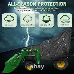 LP95637 Waterproof Large Cover for John Deere Compact Utility Tractors Black