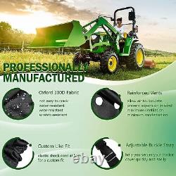 LP95637 Waterproof Large Cover for John Deere Compact Utility Tractors Black