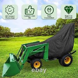 LP95637 Waterproof Large Cover for John Deere Compact Utility Tractors Black