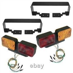 Light Guards with Lights for John Deere 1025R Compact Tractor 2013-2022 54D 60D