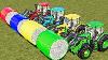 Loader Of Colors John Deere 6r Loader Tractors Vs Mega Cotton Bales Transport To High Garage Fs22