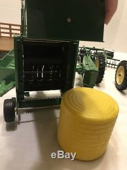 Lot Of John Deere Toy Collectible Tractors & Farming Equipment