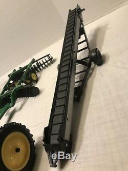 Lot Of John Deere Toy Collectible Tractors & Farming Equipment
