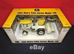 Lot of 4 ERTL John Deere Die-Cast Patio Series Model 140 Tractors 116, NIB