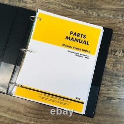 Master Parts Index MPI Manual For John Deere Tractors Prior to April 1st 1969