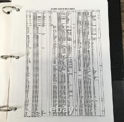Master Parts Index MPI Manual For John Deere Tractors Prior to April 1st 1969