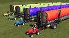 Mini Vs Big Transport Colorful Mega Trees W Mini John Deere Tractors Farming Simulator 19