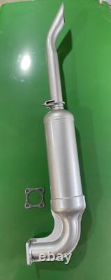 Muffler with extension for John Deere 850 950 1050 Tractors M802472 Check dims