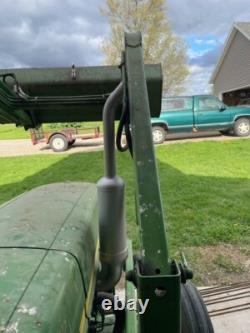 Muffler with extension for John Deere 850 950 1050 Tractors M802472 Check dims