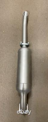 Muffler with extension for John Deere 850 950 1050 Tractors M802472 Check dims