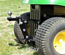 Multi Position Lawn Garden Tractor Ball Hitch John Deere