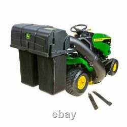 NEW John Deere 42 Inch Twin Bagger 100 Series Tractor Mowers Clean Up Outdoor