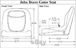 New 19 John Deere Tractor Yellow Seat 325 2210 4200 4300 4310 4400 4500 Gator +