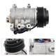 New Ac Compressor Ad-978a-n Fits John Deere Tractors 24 V, Replaces At367640