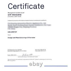 New Alternator for John Deere Tractors 9620 9620T 4720 RE186320 104210-3920