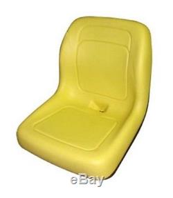 New High Back Style Yellow John Deere Compact Tractor Seat Models 4200 4710