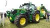 New John Deere 6r Tractor S At Cereals Plus Huge Fendt S A Yard Tractor And A Pickup Truck