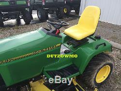 New John Deere seat for 445 and 455 garden tractors