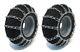 New Pair 2 Link Tire Chains 20x10.00x8 For John Deere Lawn Mower Tractor Rider