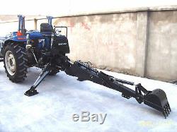 New PTO Backhoe Farm Tractor Attachment BH6 BH6600 Category 1 Hitch John Deere