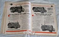 ORIGINAL 1937 John Deere Centennial Power Farming Magazine with Equipment TRACTORS