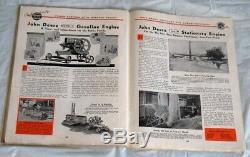 ORIGINAL 1937 John Deere Centennial Power Farming Magazine with Equipment TRACTORS