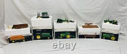 One Lot of John Deere Ertl Precision Classic Tractors #16 thru #20