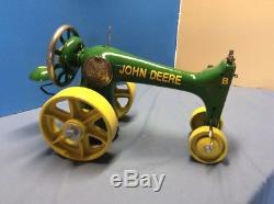 One of a Kind! Custom Made Re-Purposed Vintage Sewing Machine John Deere Tractor
