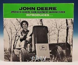 Original 1963 John Deere 110 Lawn Garden Tractor Sales Brochure 1st First Year