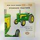 Original John Deere 630 730 Standard Tractors Brochure