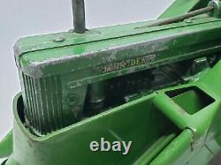 Original Vintage John Deere 60 Tractor With 2 Row Corn Picker 1/16 Scale Ertl Eska