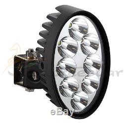 Oval 40W CREE led tractor work light For John Deere Massey Case New Holland x2