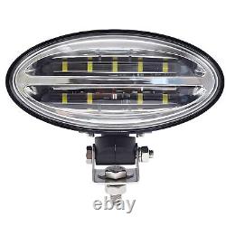 Oval LED Work Light for John Deere Forage Harvesters 8100-8800 Tractors 5R-9R