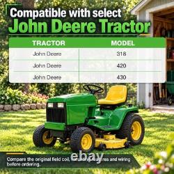 PTO Clutch Coil Kit AM105065 for John Deere 316 318 322 420 430