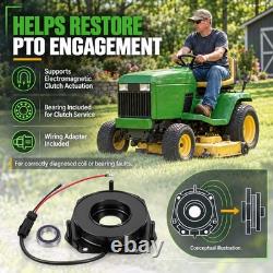 PTO Clutch Coil Kit AM105065 for John Deere 316 318 322 420 430