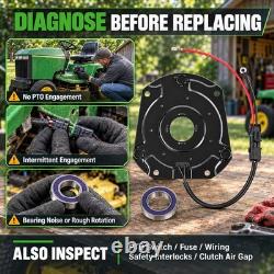 PTO Clutch Coil Kit AM105065 for John Deere 316 318 322 420 430