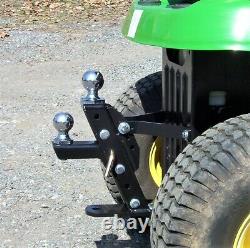 P&M Fabrication Adjustable Lawn Garden Tractor Hitch John Deere