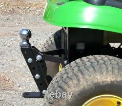 P&M Fabrication Adjustable Lawn Garden Tractor Hitch John Deere