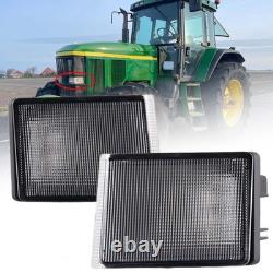 Pair of LED Front Outer Hood Light For John Deere 7610,7710,7810,7800 Tractors