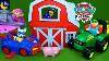 Paw Patrol Toys Rescue Farm Animals John Deere Tractor Funny Toy Stories Play Doh Surprise Eggs Toys